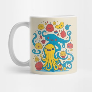 Octopus and wonder cakes Mug